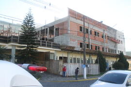 Hospital Universitário de Santa Maria (HUSM) - construção do prédio para Central de UTIs