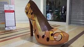 Exposição Sapatos Gigantes