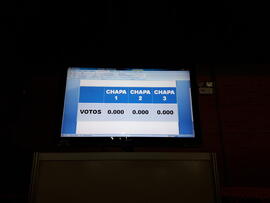 Apuração de Votos da Consulta para Escolha da Reitoria da UFSM