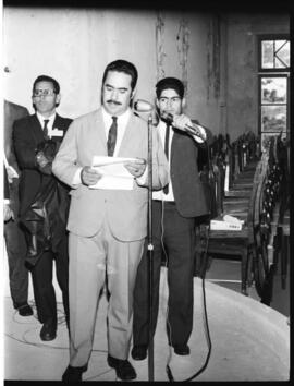 Visita de Tarso de Morais Dutra - palestra proferida em Caçapava do Sul/RS