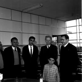 Visita do professor Bird à USM.