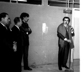 Centro de Educação Física – Inauguração Diretório Acadêmico “Milo Aita”