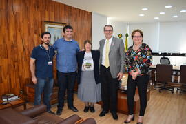 Reunião com a coordenadora do Projeto Esperança/Cooesperança