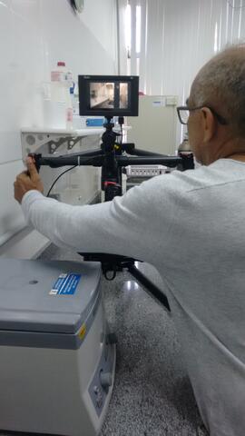 Bastidores da gravação para o programa Globo Repórter sobre alimentos anti-inflamatórios
