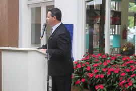 Inauguração da Floricultura do Colégio Politécnico