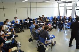 Alunos participam do Evento Onu jr