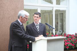Inauguração da Floricultura do Colégio Politécnico