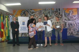 Homenagens a servidores pelo tempo de serviço