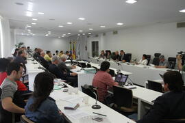Reunião na Sala dos Conselhos