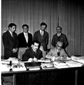Assinatura de convênio da UFSM com a Cooperativa