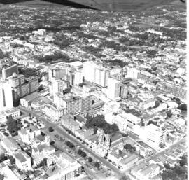 Vista aérea de Santa Maria e da Cidade Universitária UFSM