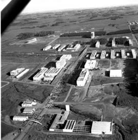 Levantamento fotográfico aéreo da cidade universitária