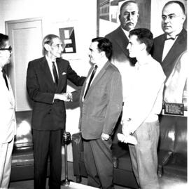 Faculdade de Odontologia – Visita ao Reitor José Mariano da Rocha Filho