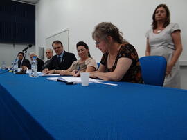 Posse da nova diretoria do Centro de Ciências Naturais e Exatas