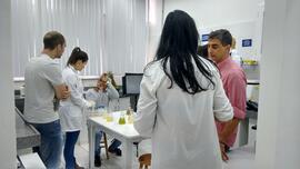 Bastidores da gravação para o programa Globo Repórter sobre alimentos anti-inflamatórios