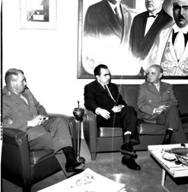 Visita do General Canabarro ao Gabinete do Reitor
