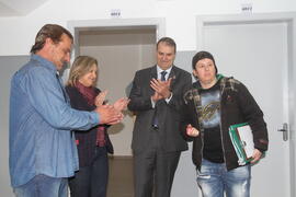 Solenidade de inauguração do bloco 60 do prédio 37 da Casa do Estudante II