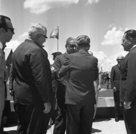 Partida do Presidente da Republica no Aeroporto Santa Maria