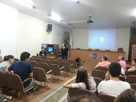 Palestra do Curso Pré-Universitário Pouplar Alternativa