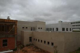 Obras no campus central da UFSM