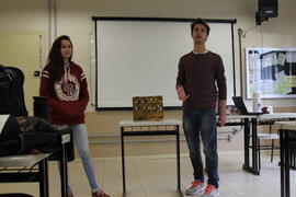 Apresentação de trabalhos avaliativos do curso de Informática para a Internet Integrado ao Ensino Médio do CTISM