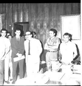 Visita de servidores ao Gabinete do Reitor