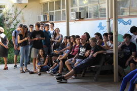 Atividade de volta às aulas no CTISM
