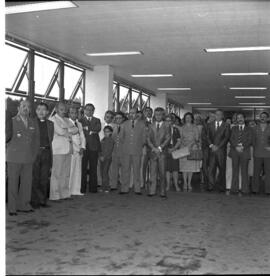 Inauguração e Homenagem de despedida – Estátua e Placa em frente a Reitoria ao Reitor Hélios Homero Bernardi e Esposa Angelina Almeida Bernardi