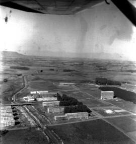 Levantamento fotográfico aéreo da cidade universitária